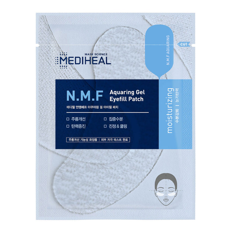 Mediheal N.M.F Aquaring Gel Eye Fill Patch - Peaches&Creme Shop Korean Skincare Malta