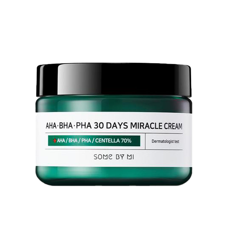 Some by Mi AHA BHA PHA 30 Day Miracle Cream - Peaches&Creme Shop Korean Skincare Malta