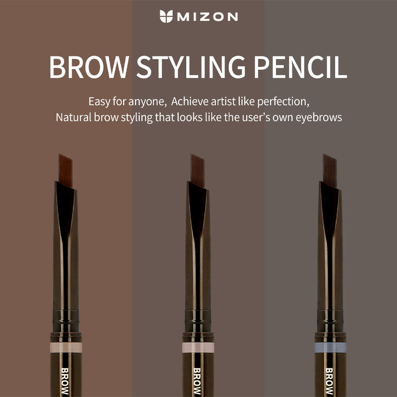 MIZON Brow Styling Pencil - Peaches&Creme Shop Korean Skincare Malta