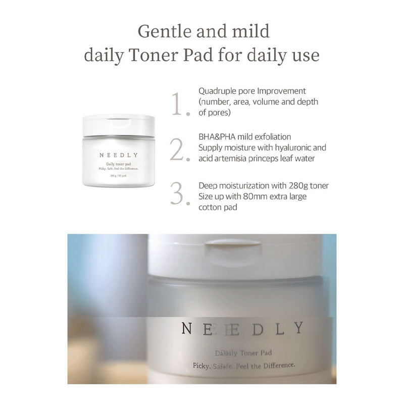 Can Needly Daily Toner Pad Minimise My Pores By One Application?