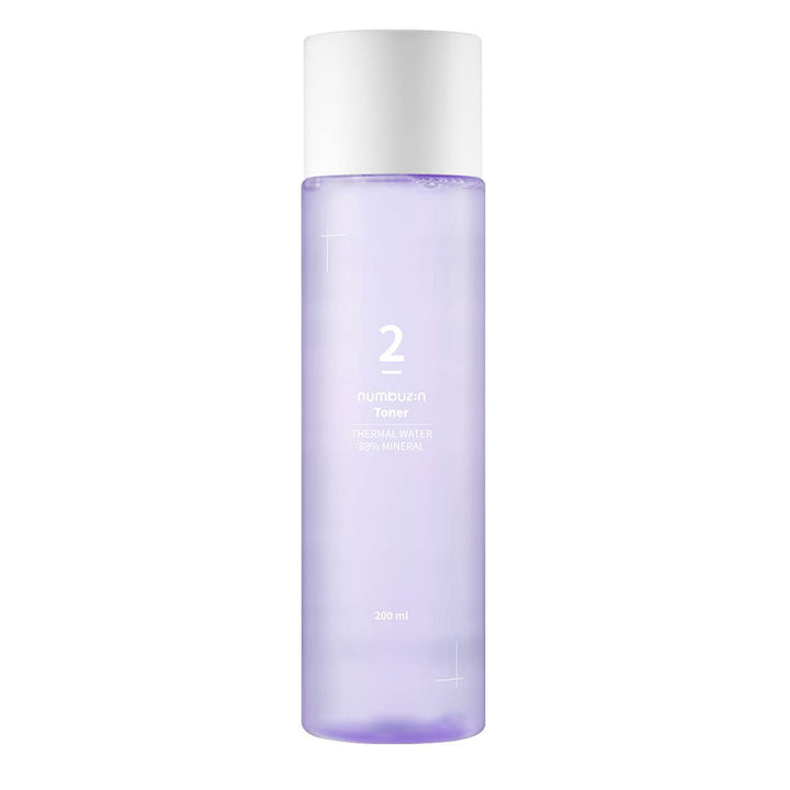 NUMBUZIN No.2 Thermal Water 89% Mineral Toner - Peaches&Creme Shop Korean Skincare Malta