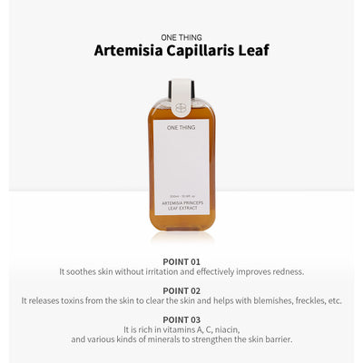 ONE THING Artemisia Capillaris Extract Toner - Peaches&Creme Shop Korean Skincare Malta