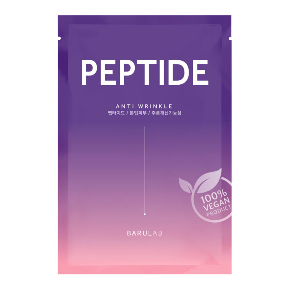 Barulab The Clean Vegan Peptide Anti Wrinkle Sheet Mask - Peaches&Creme Shop Korean Skincare Malta