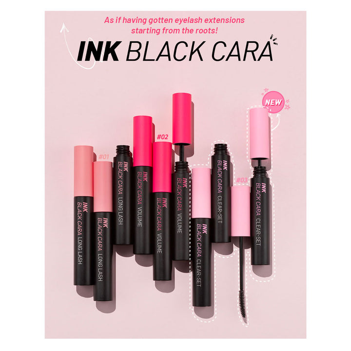 PERIPERA Ink Black Cara - Peaches&Creme Shop Korean Skincare Malta