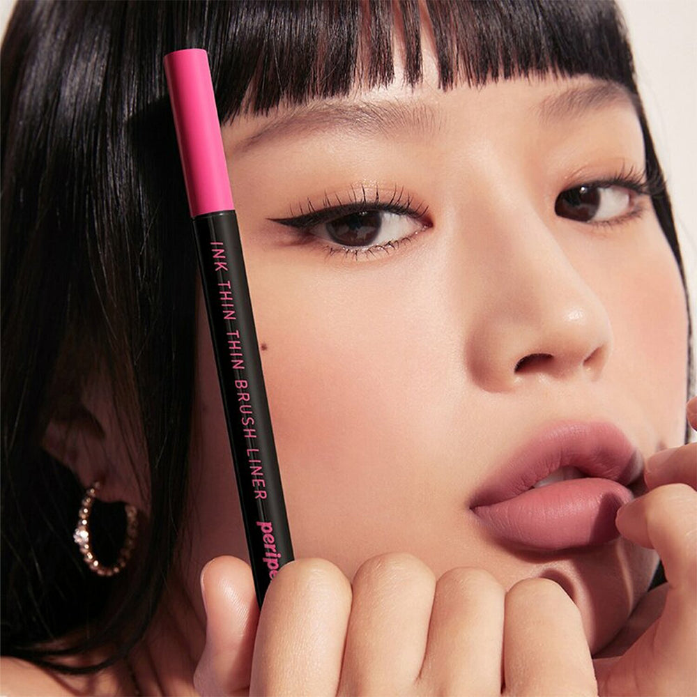 PERIPERA Ink Thin Thin Brush Liner- Peaches&Creme Shop Korean Skincare Malta