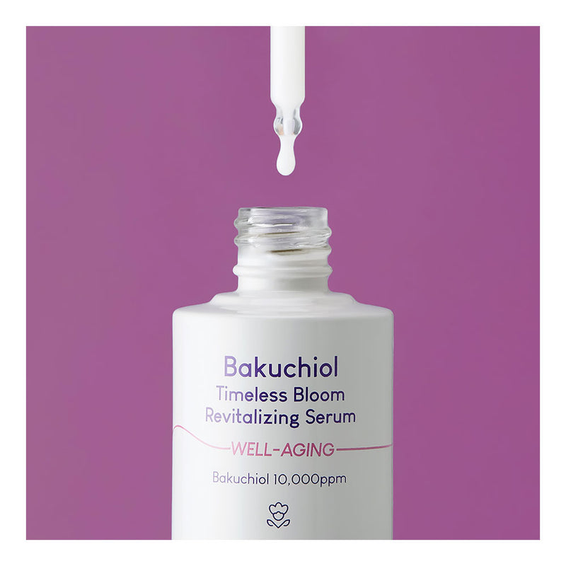 PURITO Bakuchiol Timeless Bloom Revitalizing Serum - Peaches&Creme Shop Korean Skincare Malta