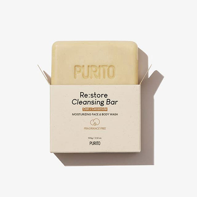 PURITO Re:store Cleansing Bar - Peaches&Creme Shop Korean Skincare Malta