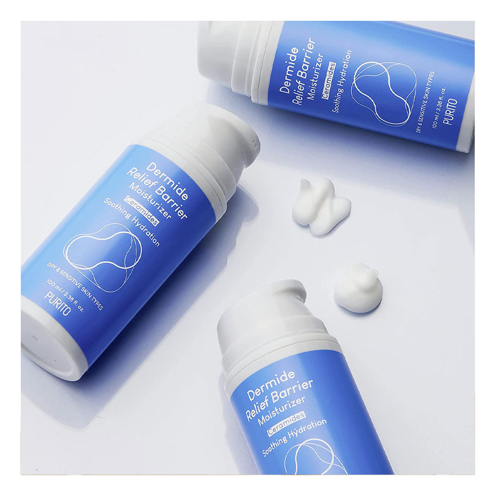 PURITO Dermide Relief Barrier Moisturizer - Peaches&Creme Shop Korean Skincare Malta