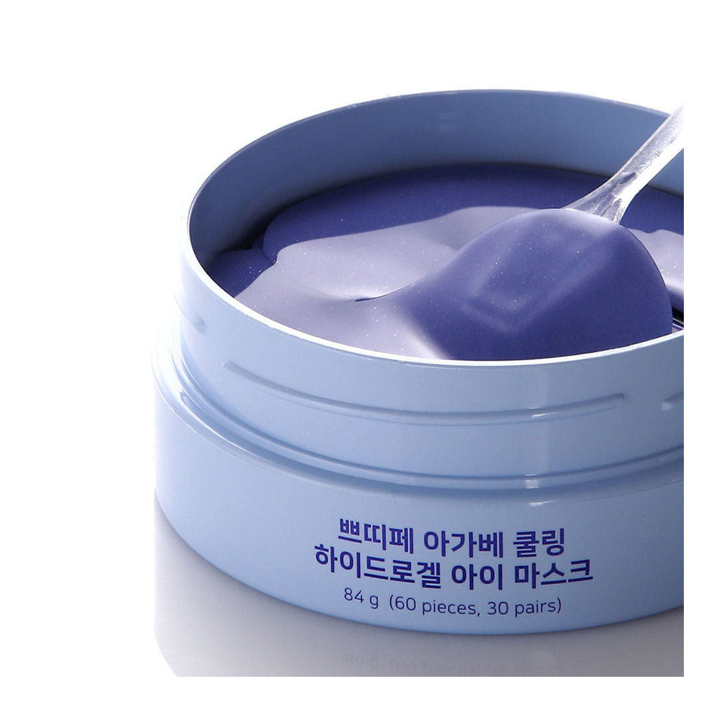 Petitfée Agave Cooling Hydrogel Eye Mask -Peaches&Creme Shop Korean Skincare Malta