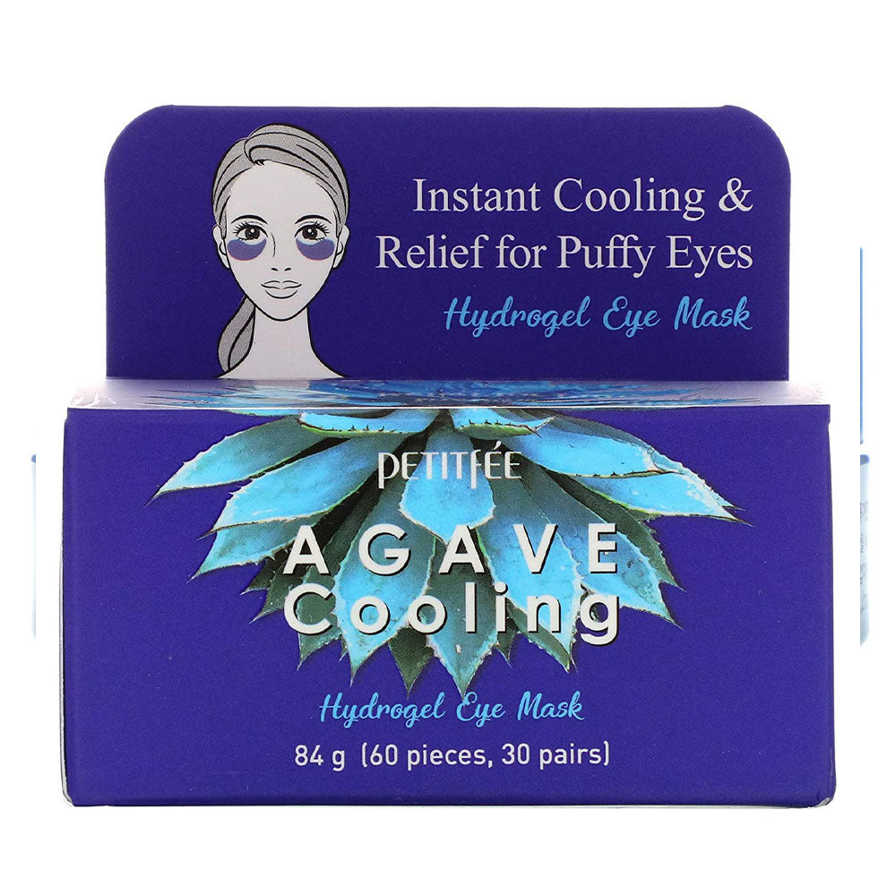 Petitfée Agave Cooling Hydrogel Eye Mask -Peaches&Creme Shop Korean Skincare Malta