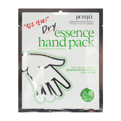 PETITFÉE Dry Essence Hand Pack - Peaches&Creme Korean Skincare Malta
