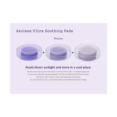Petitfée Azulene Ultra Soothing Pad -Peaches&Creme Shop Korean Skincare Malta