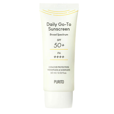 PURITO Daily Go-To Sunscreen - Peaches&Creme Korean Skincare Malta