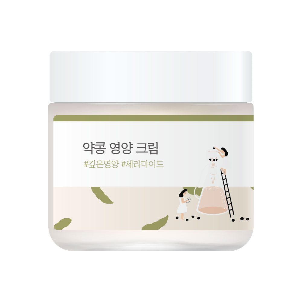 ROUND LAB Soybean Nourishing Cream - Peaches&Creme Shop Korean Skincare Malta