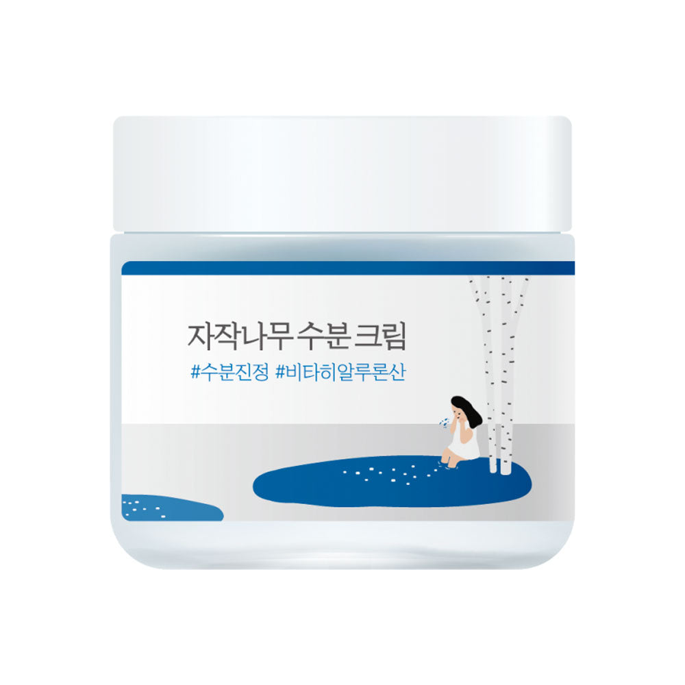 ROUND LAB Birch Juice Moisturizing Cream - Peaches&Creme K-Beauty Shop Korean Skincare Malta