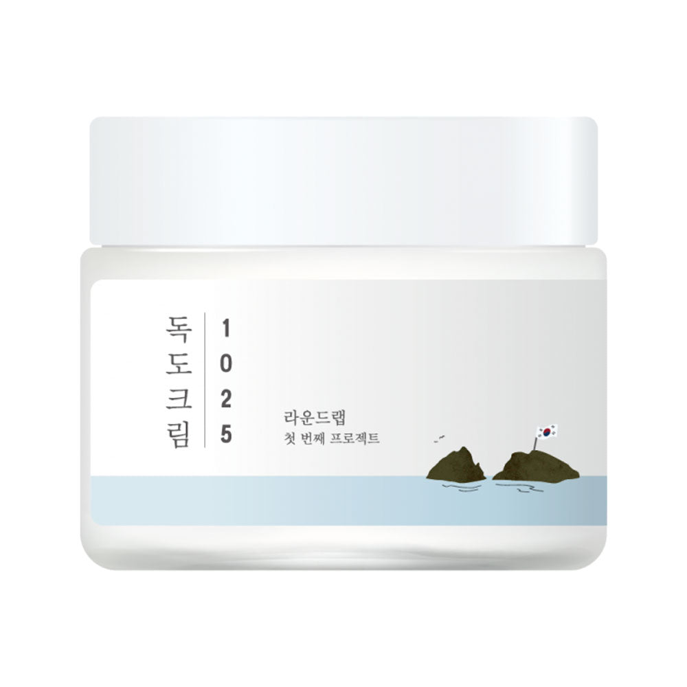 ROUND LAB 1025 Dokdo Cream - Peaches&Creme Shop Korean Skincare Malta