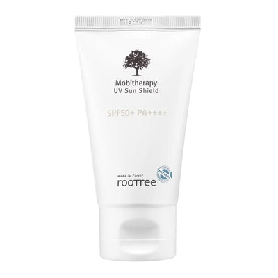 Rootree Mobitherapy UV Sun Shield SPF50+ PA++++ - Peaches&Creme Shop Korean Skincare Malta
