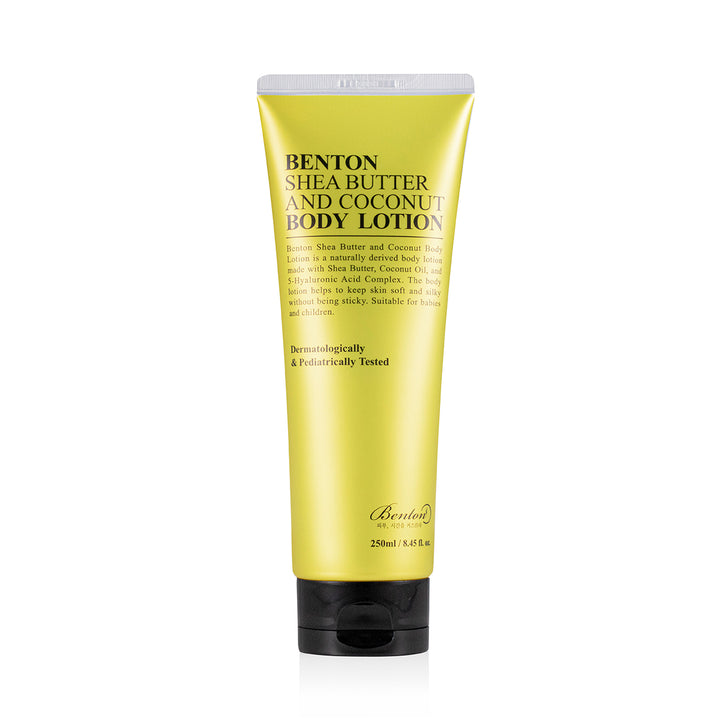 Benton Shea Butter and Coconut Body Lotion - Peaches&Creme Shop Korean Skincare Malta