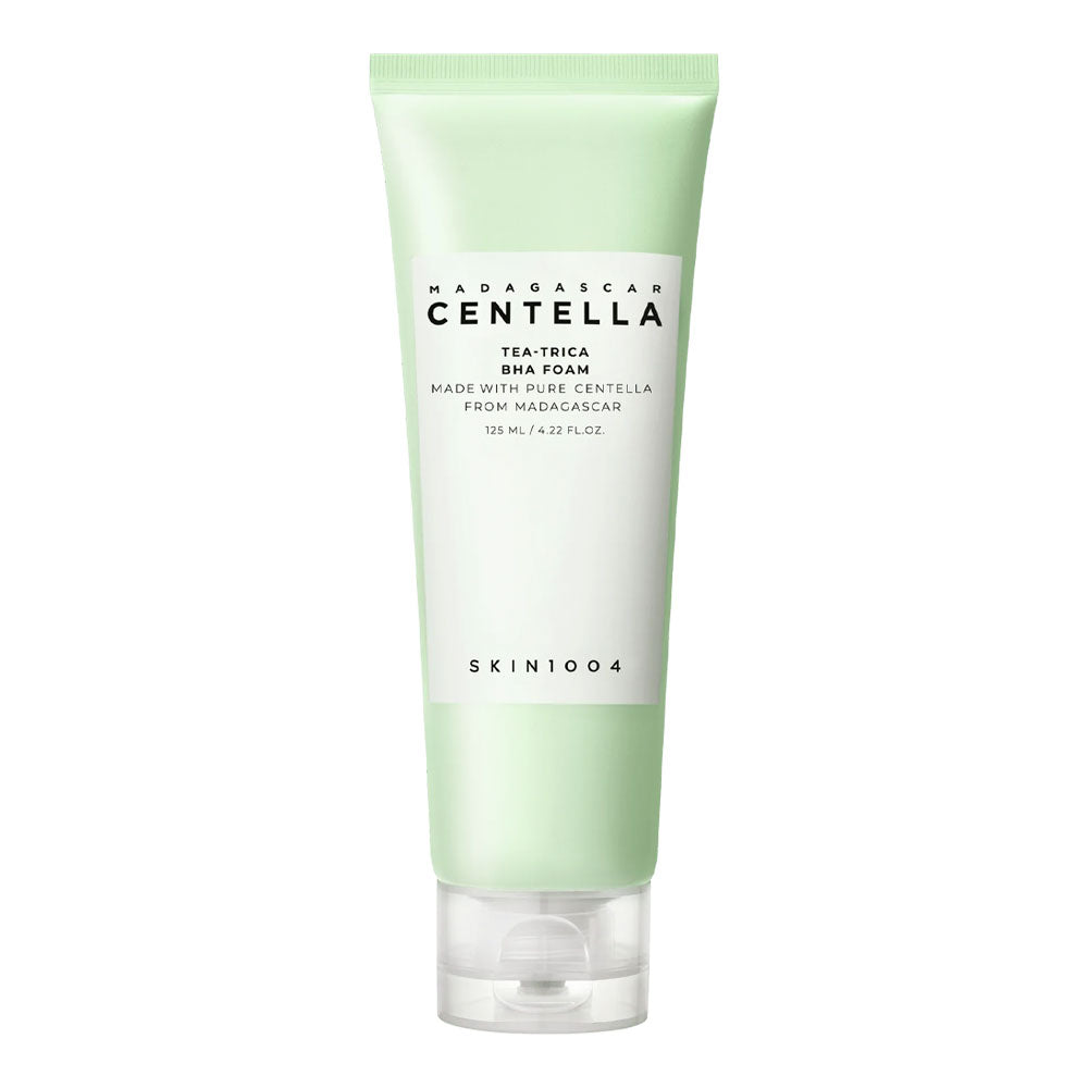 SKIN1004 Madagascar Centella Tea-Trica Relief BHA Foam - Peaches&Creme Shop Korean Skincare Malta