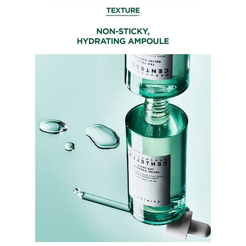 SKIN1004 Madagascar Centella Tea-Trica Relief Ampoule - Peaches&Creme Shop Korean Skincare Malta