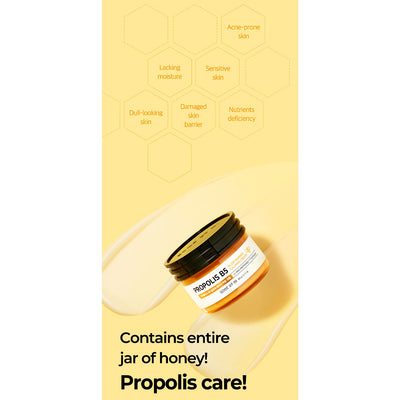 SOME BY MI Propolis B5 Glow Barrier Calming Cream - Peaches&Creme Shop Korean Skincare Malta