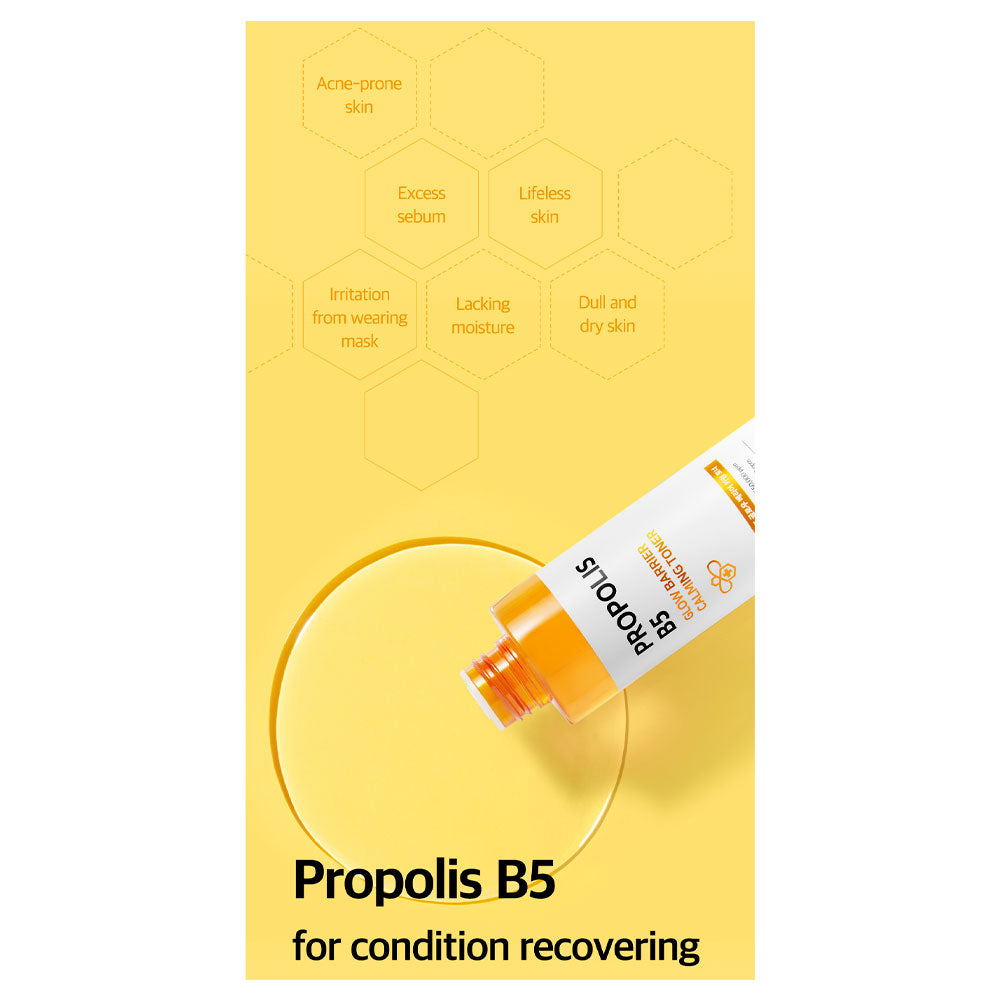 SOME BY MI Propolis B5 Glow Barrier Calming Toner - Peaches&Creme Shop Korean Skincare Malta