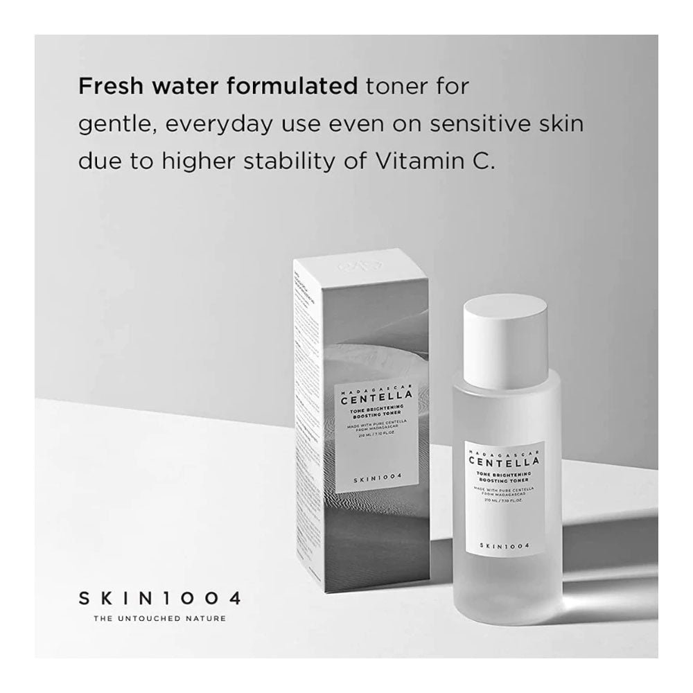 Skin1004 Madagascar Centella Tone Brightening Boosting Toner - Peaches&Creme Korean Skincare Malta