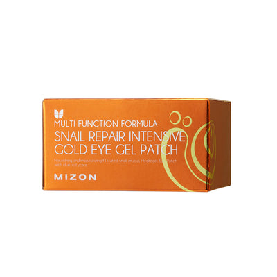 Mizon Snail Repair Intensive Gold Eye Gel Patch - Peaches&Creme Shop Korean Skincare Malta