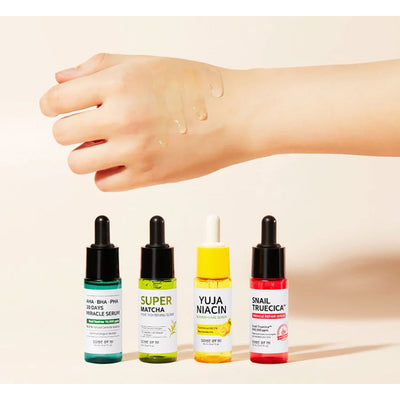 Some By Mi Total Care Serum Trial Kit - Peaches&Creme Shop Korean Skincare Malta