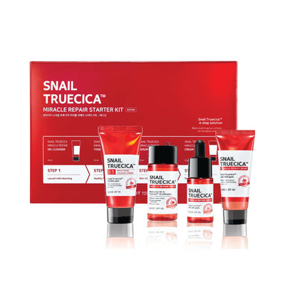 Some by Mi Snail Truecica Miracle Repair Starter Kit - Peaches&Crème K-Beauty and Skincare