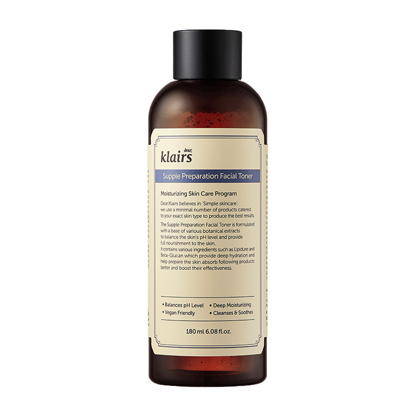 Klairs Supple Preparation Facial Toner - Peaches&Creme Shop Korean Skincare Malta