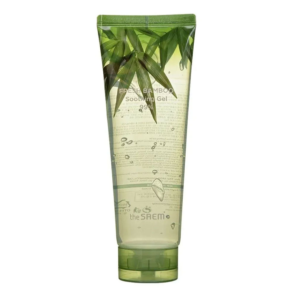 THE SAEM Fresh Bamboo Soothing Gel 99 - Peaches&Creme Shop Korean Skincare Malta