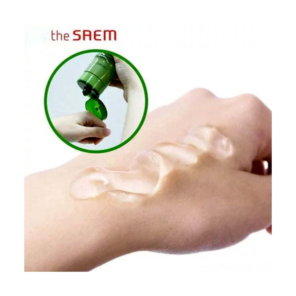 THE SAEM Fresh Bamboo Soothing Gel 99 - Peaches&Creme Shop Korean Skincare Malta