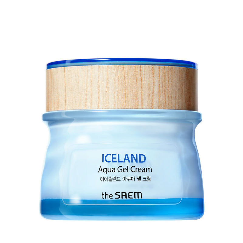 THE SAEM Iceland Aqua Gel Cream - Peaches&Creme Shop Korean Skincare Malta