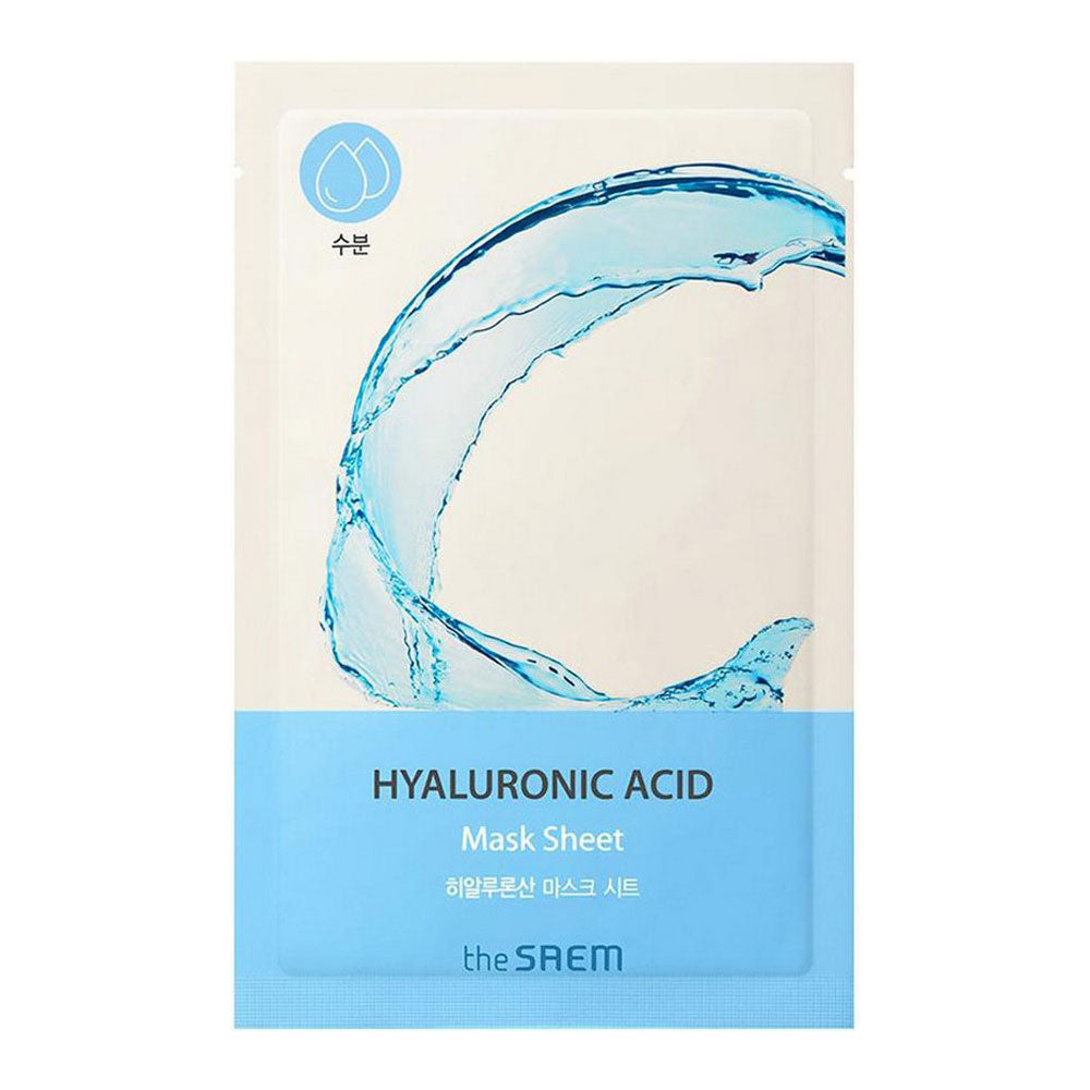 THE SAEM Bio Solution Hydrating Hyaluronic Acid Mask Sheet - Peaches&Creme Shop Korean Skincare Malta