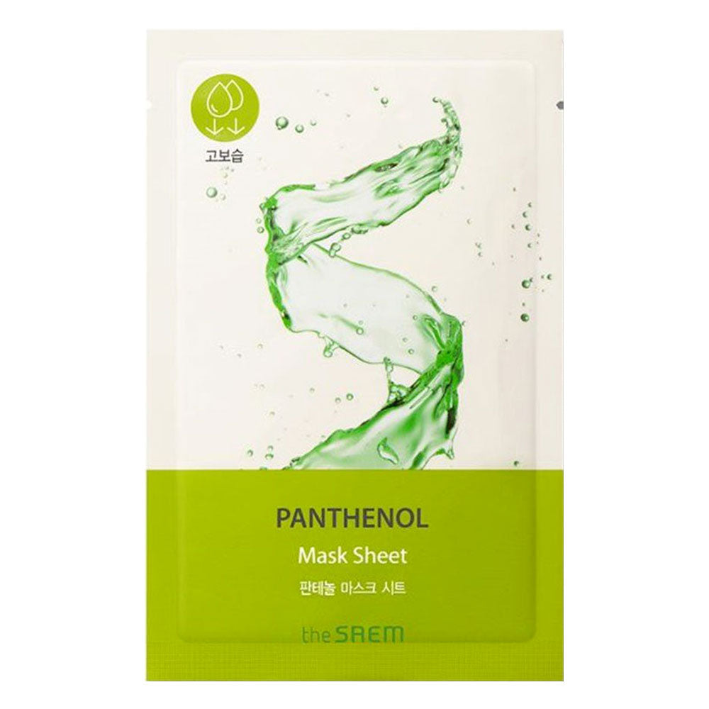 THE SAEM Bio Solution Moisturizing Panthenol Mask Sheet - Peaches&Creme Shop Korean Skincare Malta