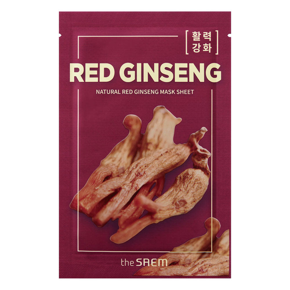 THE SAEM Natural Red Ginseng Mask Sheet