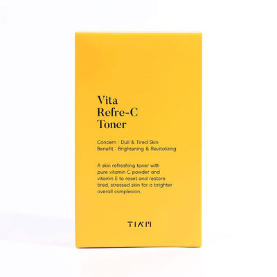 TIA'M Vita Refre-C Toner - Peaches&Creme  Shop Korean Skincare Malta 