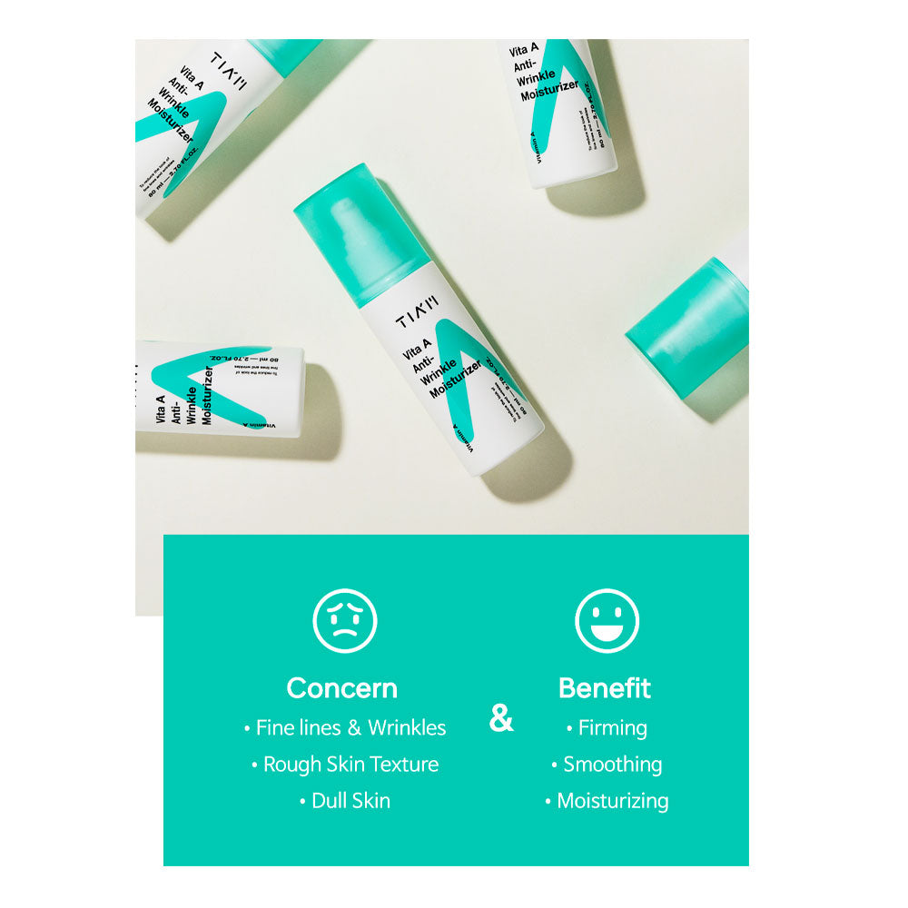 TIA'M Vita A Anti-Wrinkle Moisturizer - Peaches&Creme Shop Korean Skincare Malta