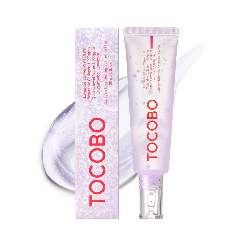 TOCOBO Collagen Brightening Eye Gel Cream - Peaches&Creme Shop Korean Skincare Malta