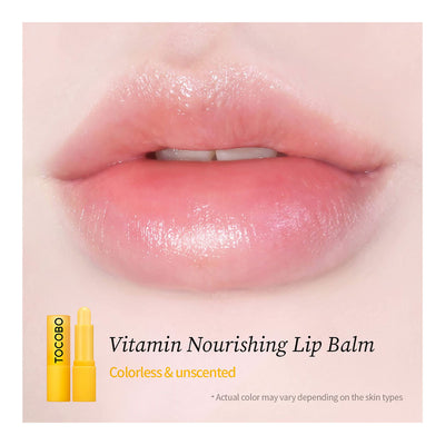 TOCOBO Vitamin Nourishing Lip Balm - Peaches&Creme Shop Korean Skincare Malta