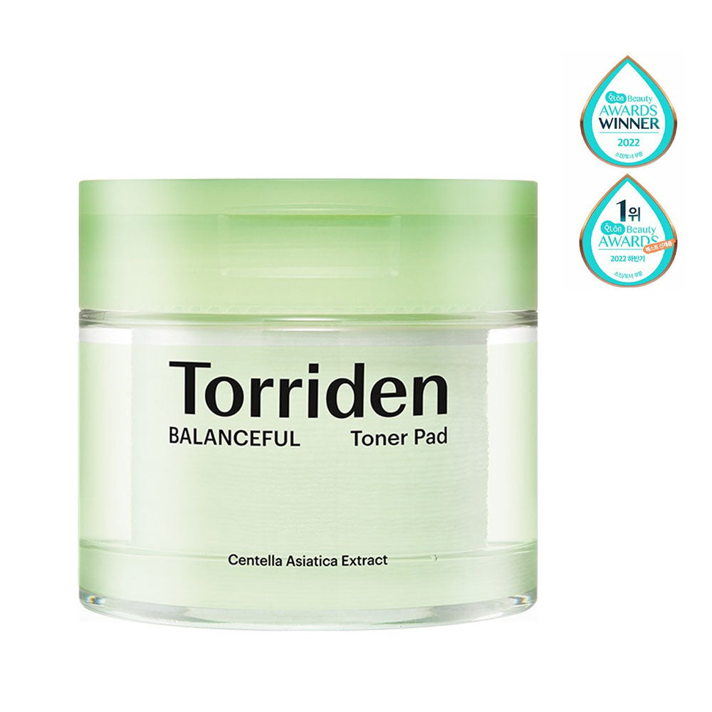 TORRIDEN Balanceful Cica Toner Pad - Peaches&Creme Shop Korean Skincare Malta