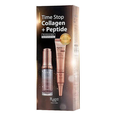 The Plant Base Time Stop Collagen + Peptide Limited Set - Peaches&Creme Shop Korean Skincare Malta