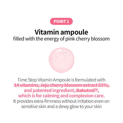 The Plant Base Time Stop Vitamin Ampoule - Peaches&Creme Shop Korean Skincare Malta