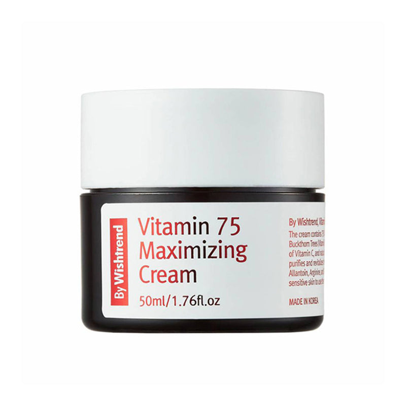 By Wishtrend Vitamin 75 Maximizing Cream - Peaches&Creme Shop Korean Skincare Malta