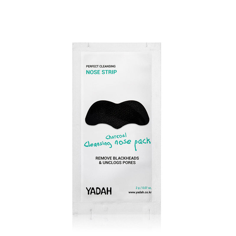 Yadah Charcoal Cleansing Nose Pack - Peaches&Creme Shop Korean Skincare Malta