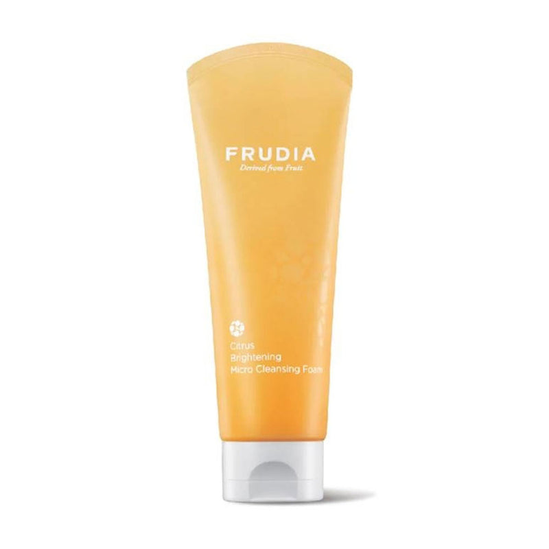 Frudia Citrus Brightening Micro Cleansing Foam - Peaches&Creme Shop Korean Skincare Malta
