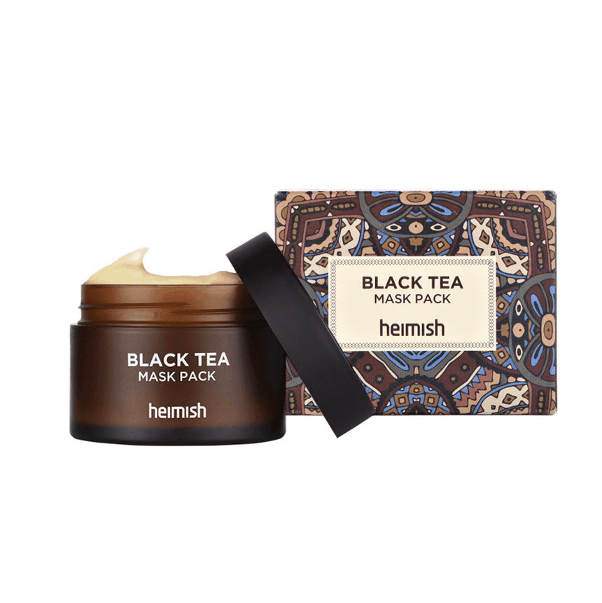 Black Tea Mask Pack - Peaches&Crème K-Beauty and Skincare