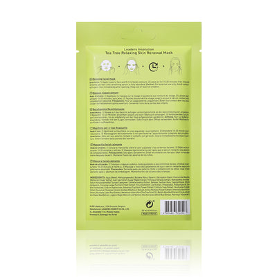 Leaders Tea Tree Relaxing Skin Clinic Mask - Peaches&Crème K-Beauty and Skincare