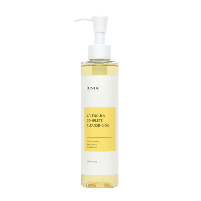 iUnik Calendula Complete cleansing Oil - Peaches&Creme Shop Korean Skincare Malta